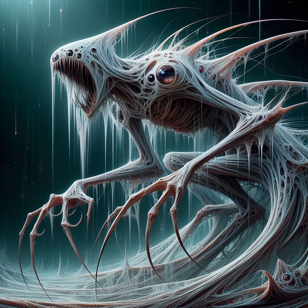 Abyssal Stalker - mutant monster form