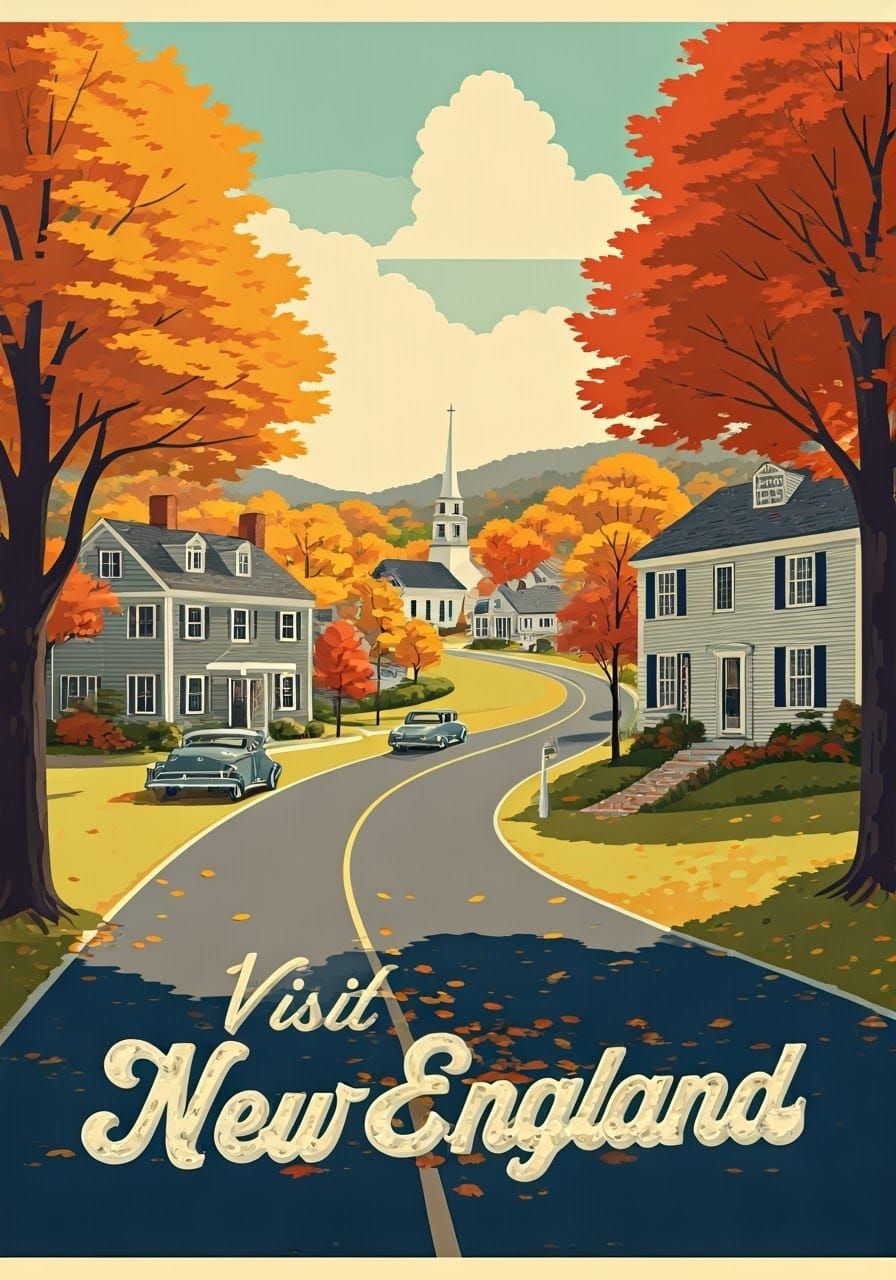 Visit New England  by @Radiohead