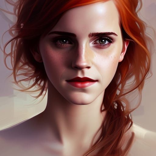 Emma Watson - AI Generated Artwork - NightCafe Creator