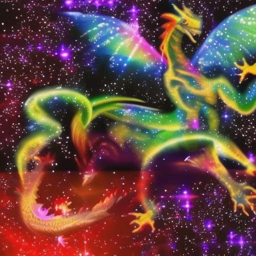 Psychedelic Dragon Nebula