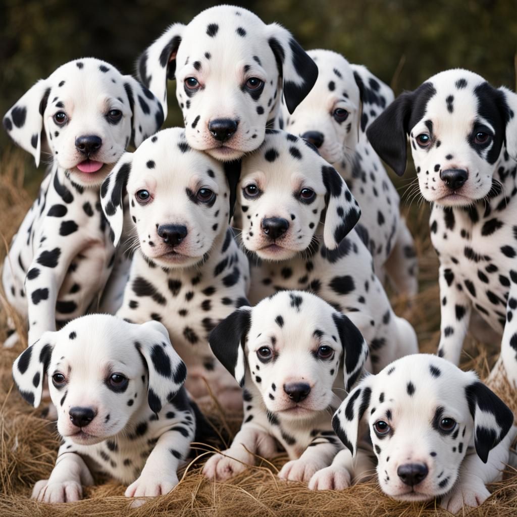 dalmation puppies