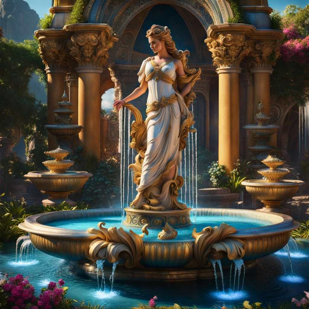 ✨Luxurious water spectacle✨