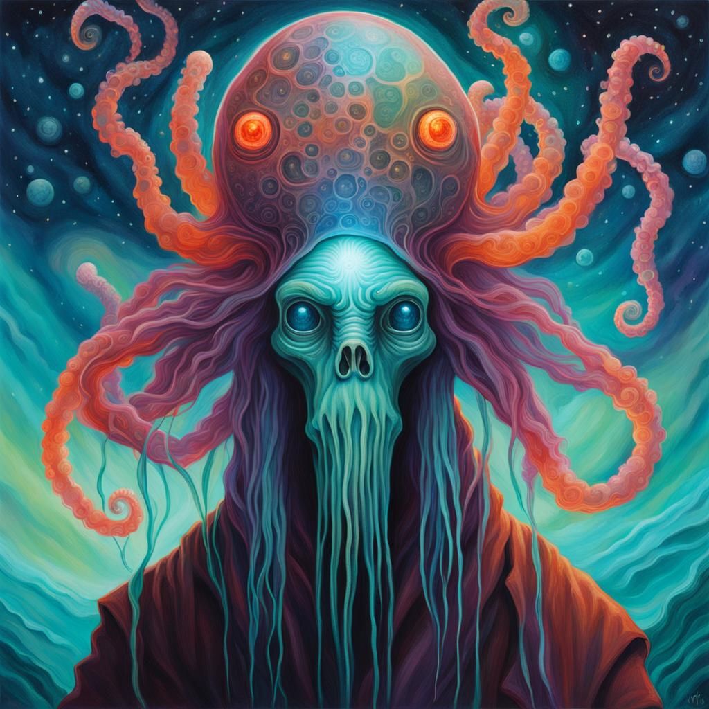 Deep-minded alien
