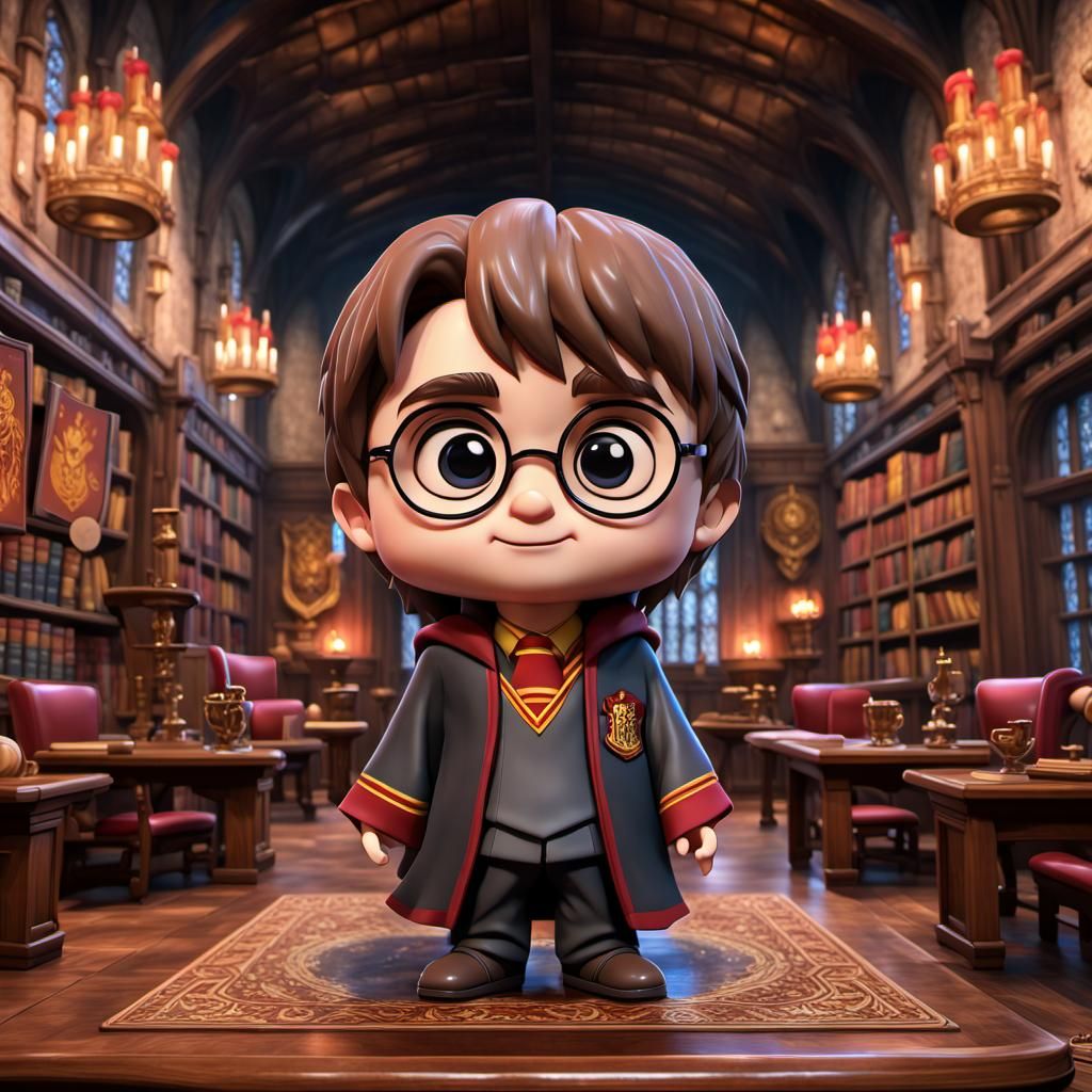 Harry Potter at Home - AI Generated Artwork - NightCafe Creator