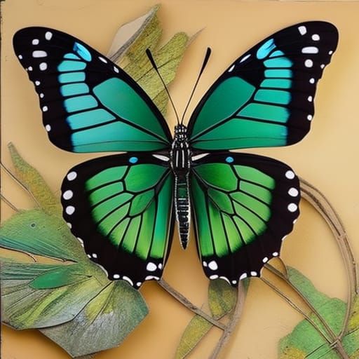 Unreal Engine Butterflies AI Generated Artwork NightCafe Creator