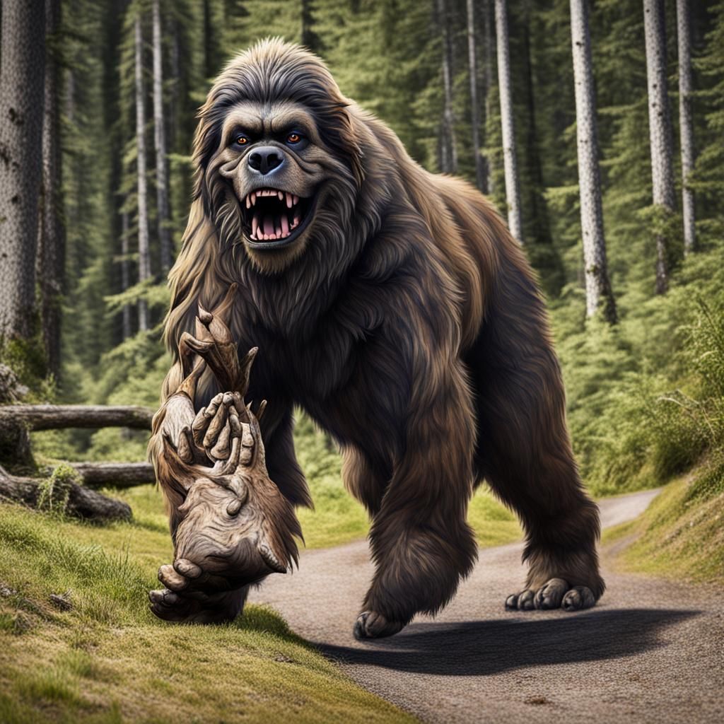 Bigfoot dog
