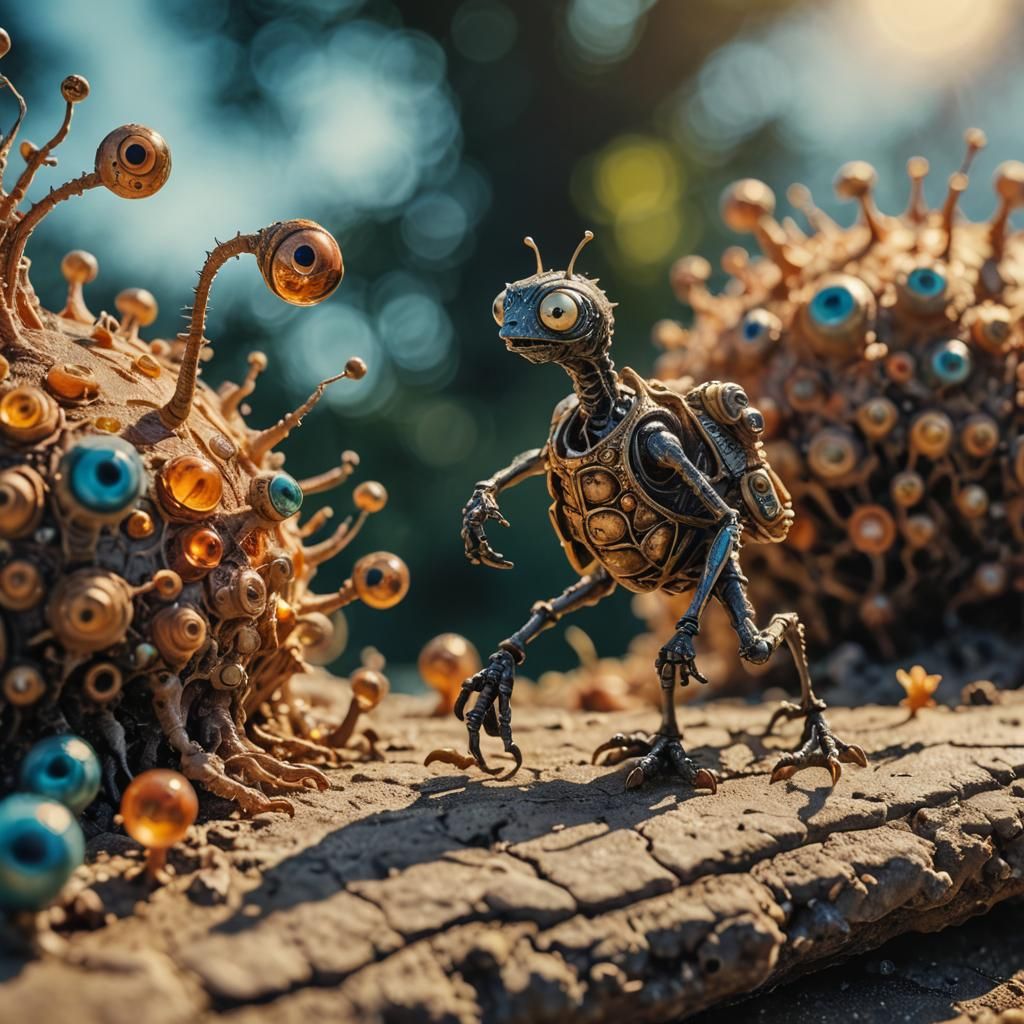 Homemade creatures