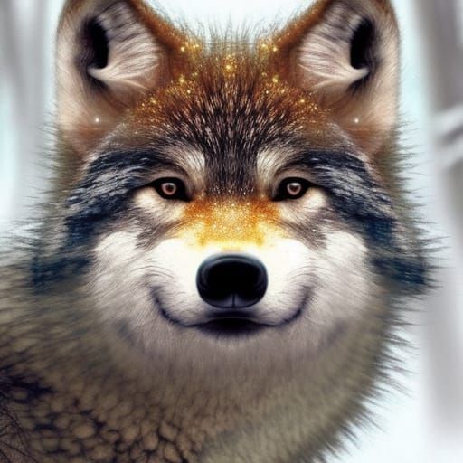 Wolf - Ai Generated Artwork - Nightcafe Creator