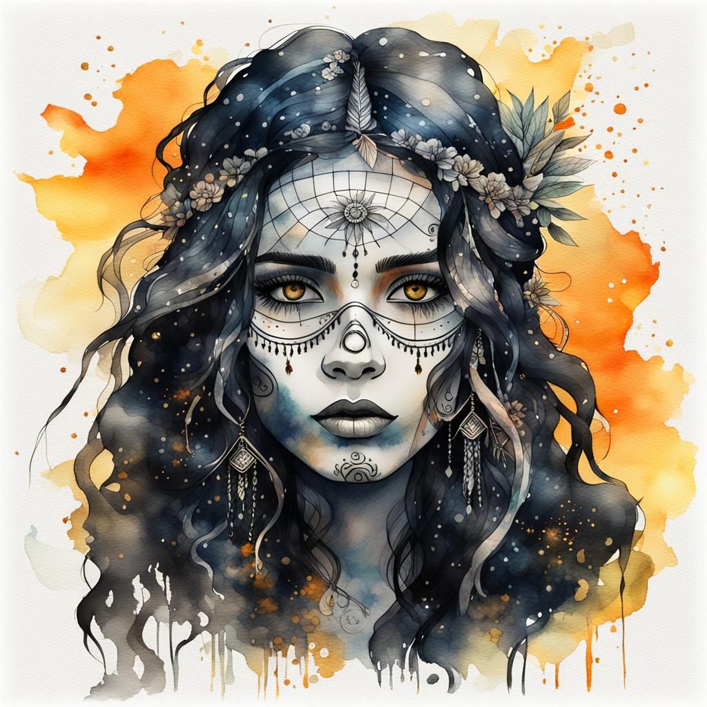 watercolor portrait