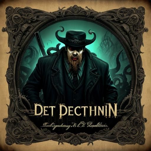 Lost sanity of a detective, with cthulhu horror script.