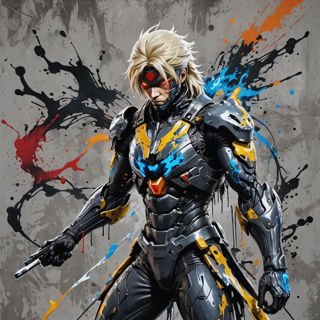 Raiden from Metal Gear Rising Revengance