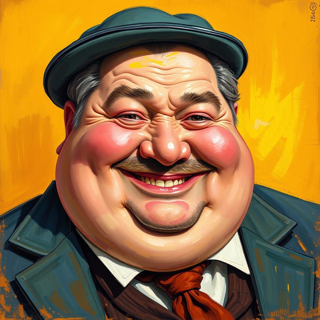 Vibrant Gentleman in a Golden Age