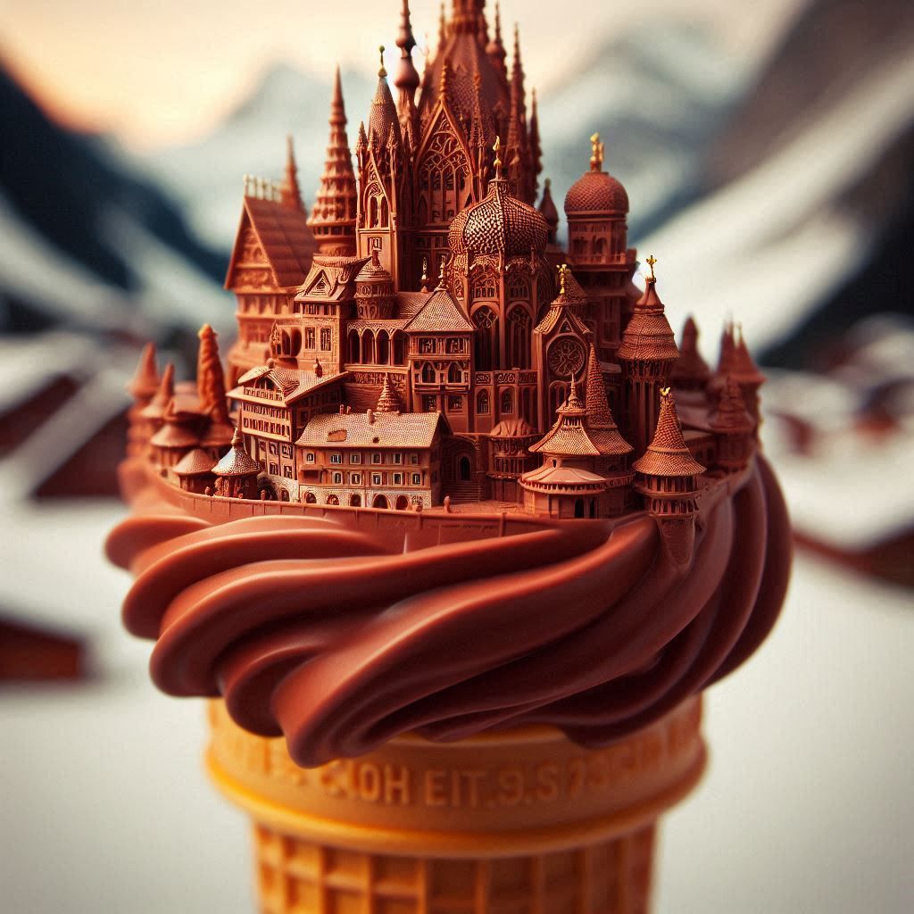 Chocolate ice-cream palace