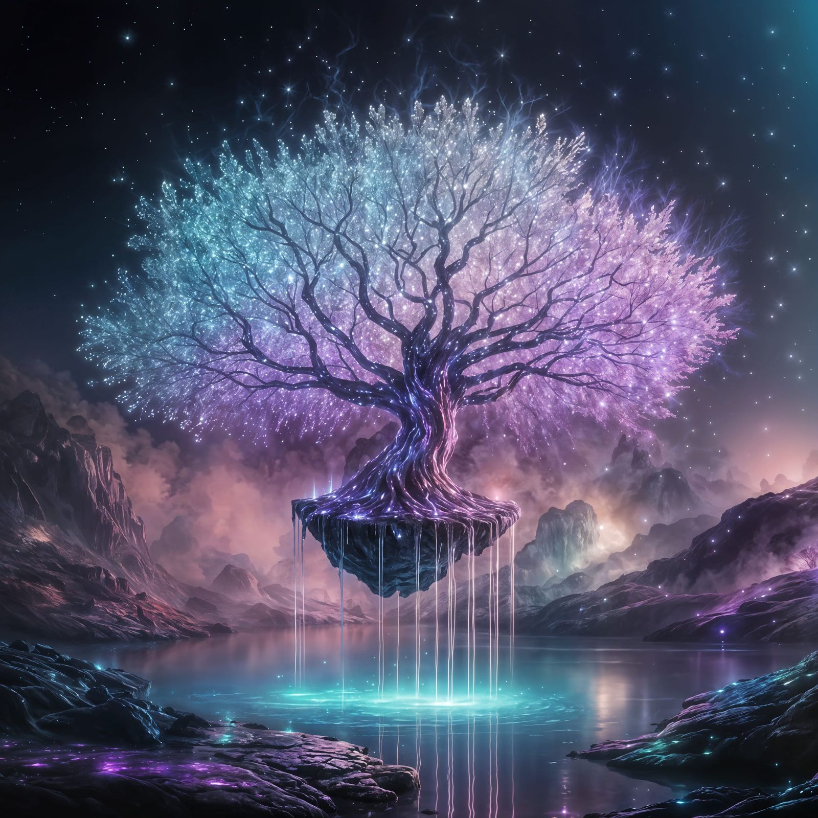 The Luminara Tree  by @Artificial Artistry