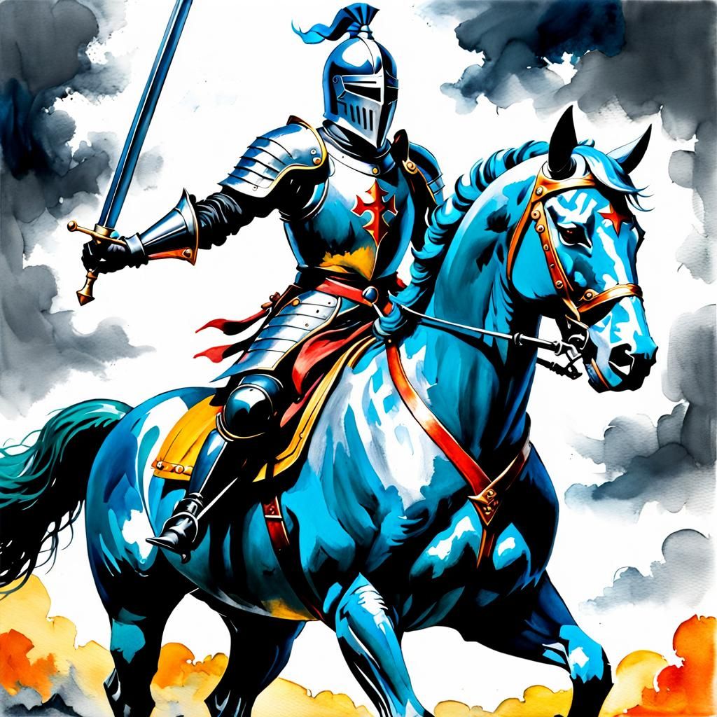 Knight's on a quest of honor