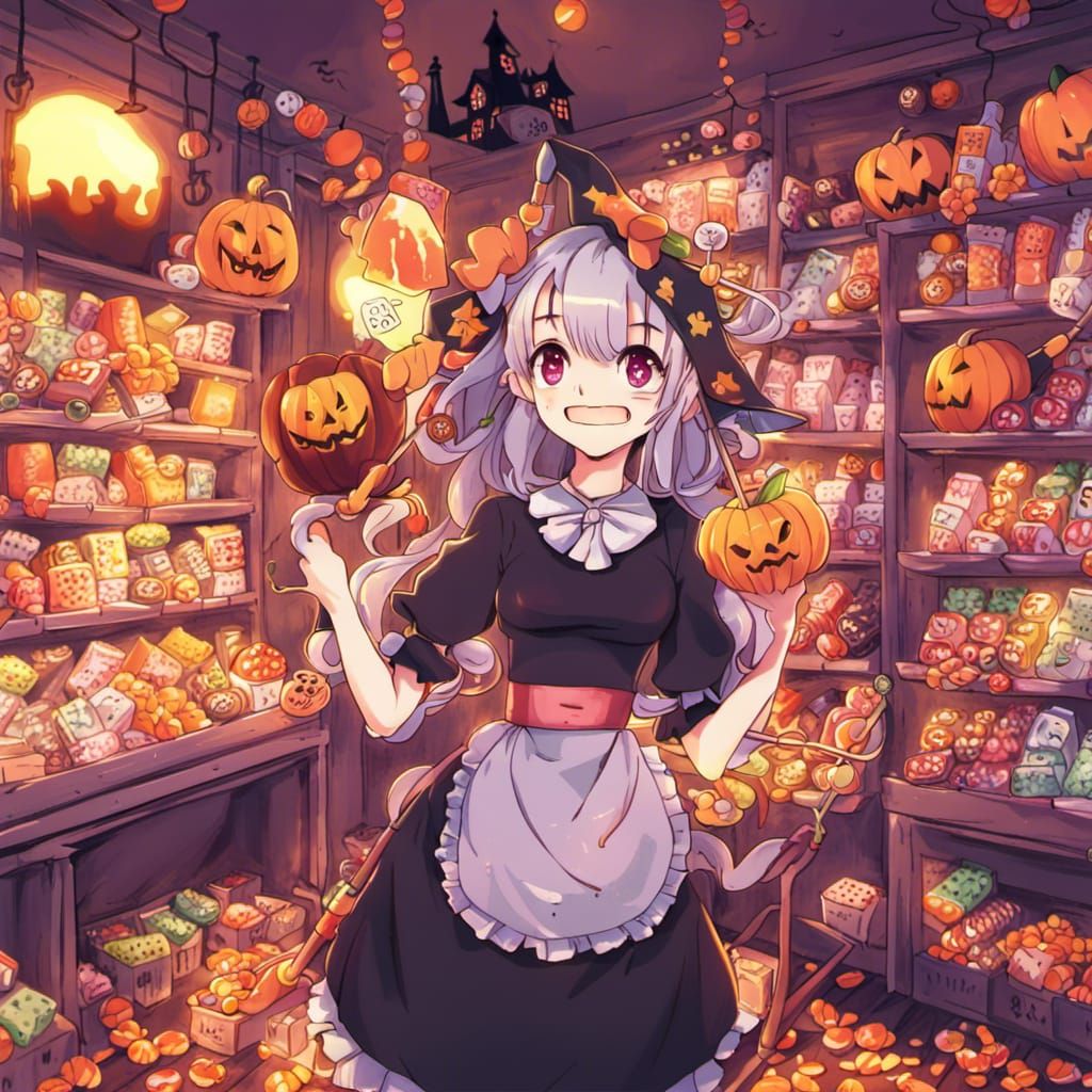 Sally's Halloween Candy Shop