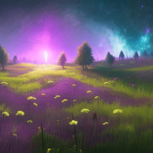 Purple (challenge) - AI Generated Artwork - NightCafe Creator