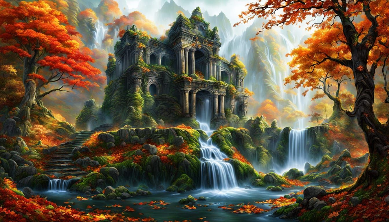 Emberfall Citadel  by @ShadowPulse