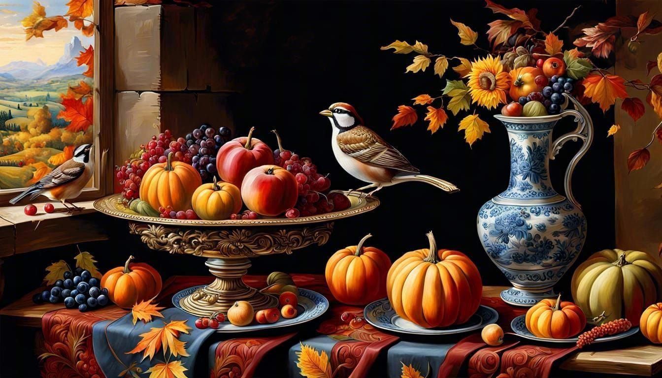 Fall harvest  by @Crystalline
