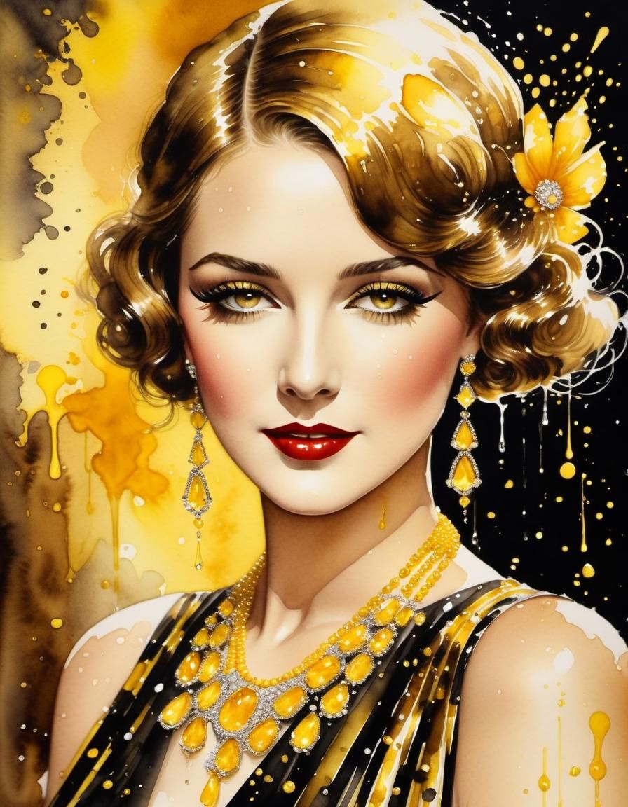 Yellow Gold  by @Typhooncat