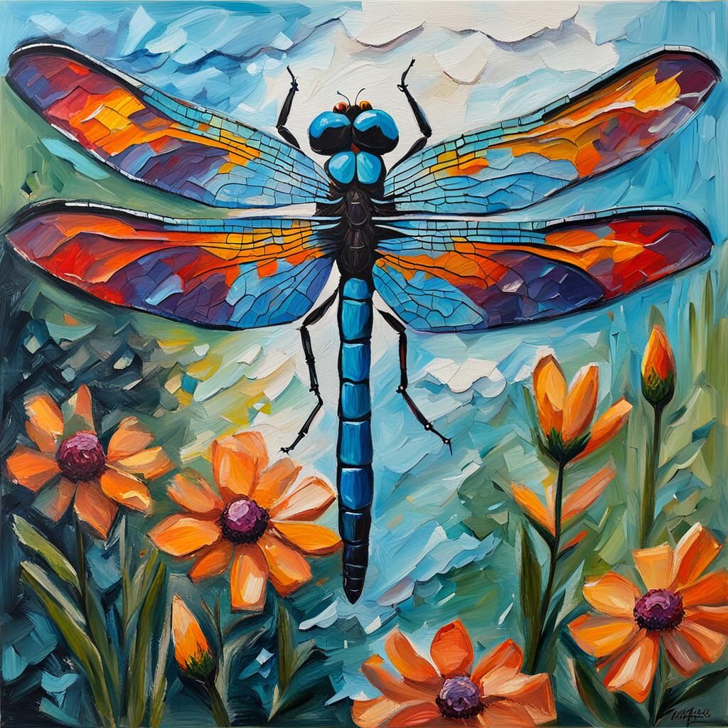 Dragonfly  by @midilon