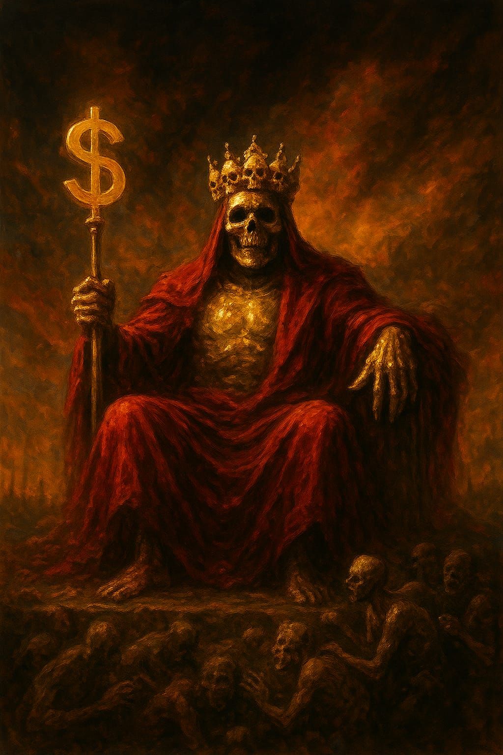 It whispers sweet in velvet tones, Yet wears a crown of fles...