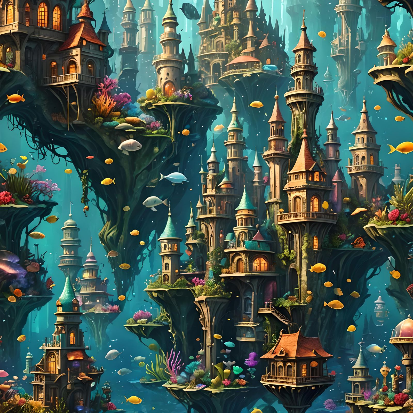Abyssal Splendor: The Undersea Metropolis