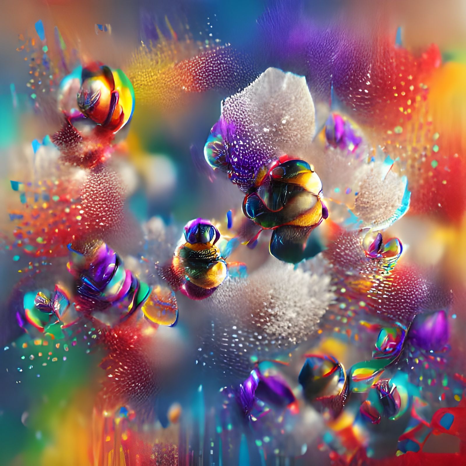 Crystal bubbles