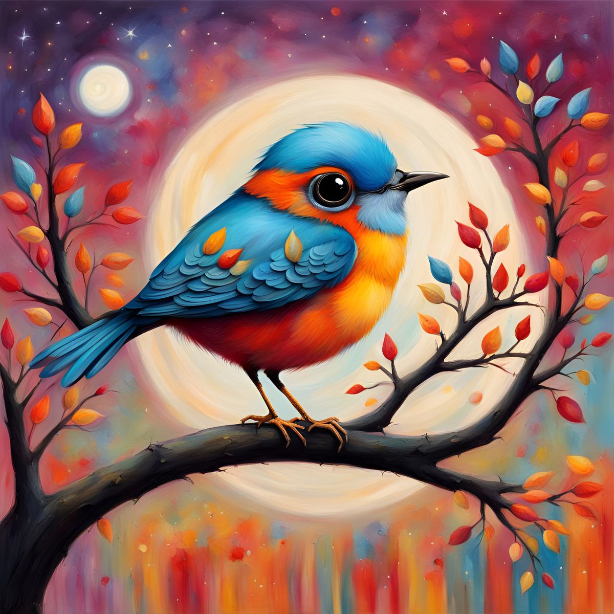 Little bird AI Generated Artwork NightCafe Creator