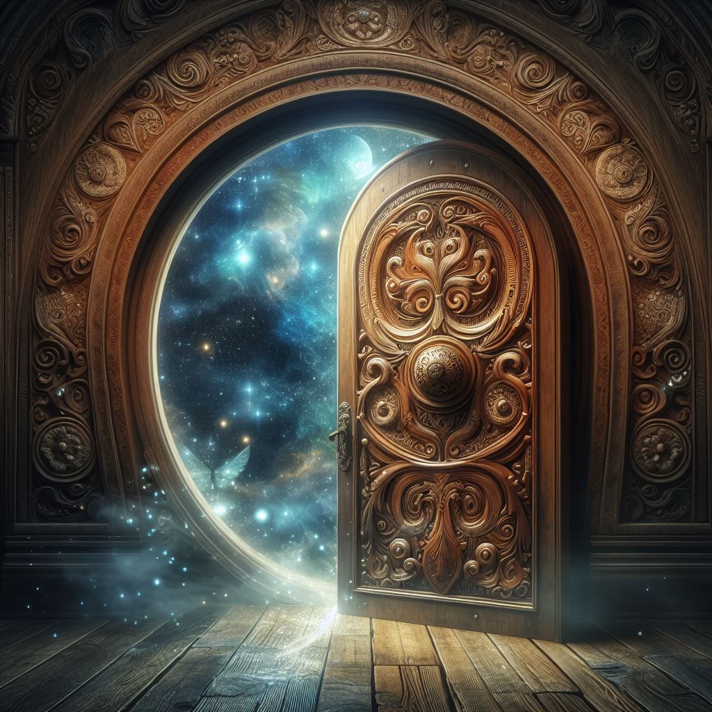 Door open to elsewhere