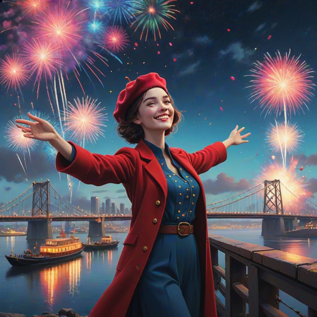 Let's celebrate new year 🎉🎉🎊🎊  by @Lexie Oz 