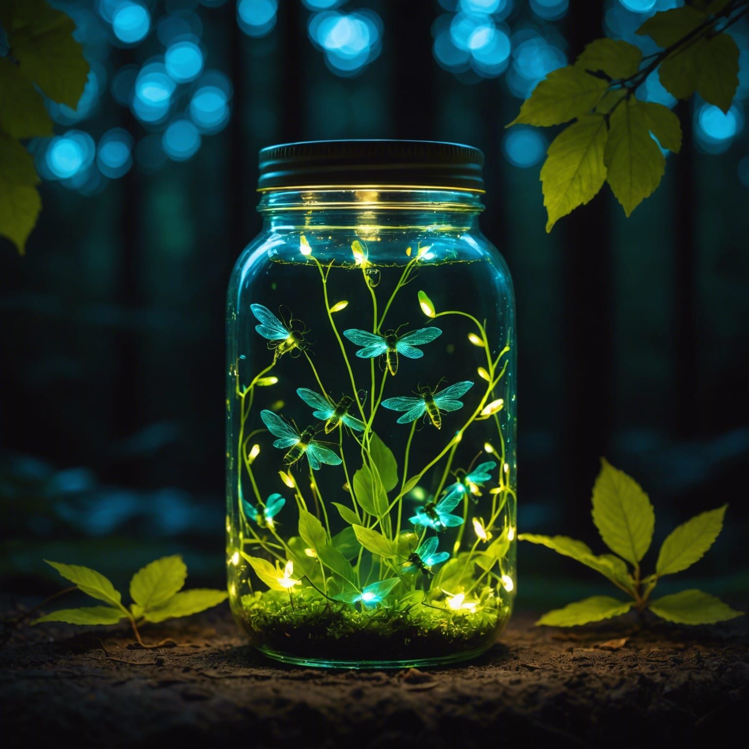 Fireflies  by @Mike Ritchie