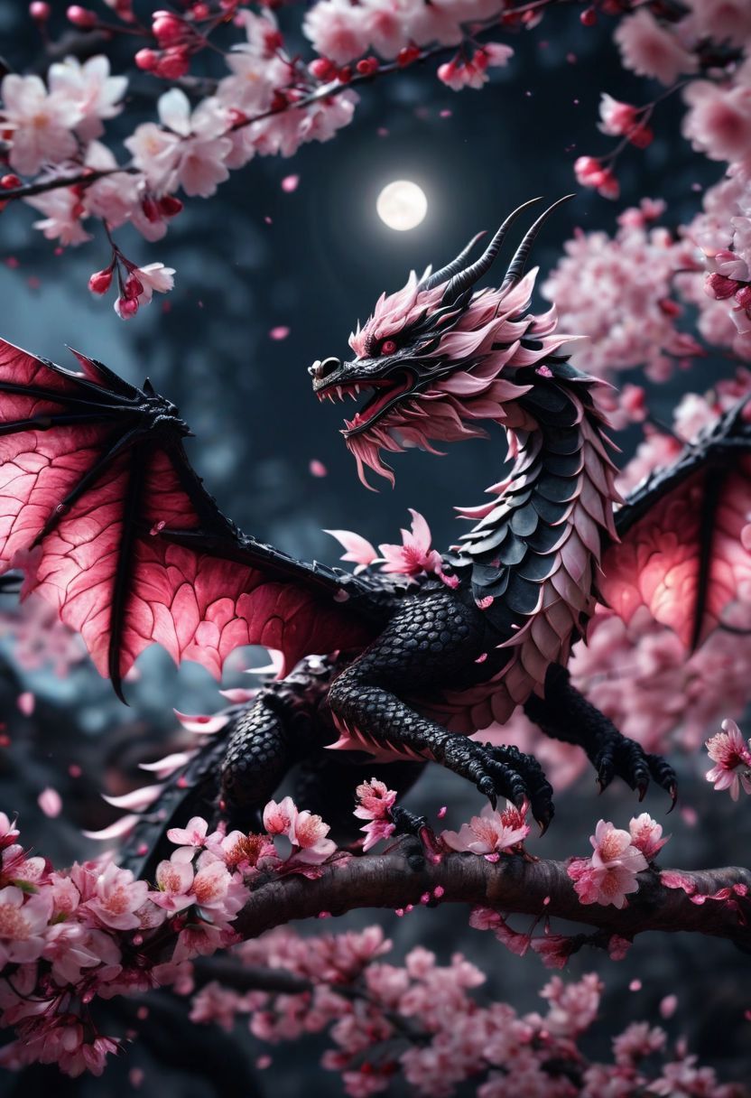 Cherry Blossom Guardian - AI Generated Artwork - NightCafe Creator