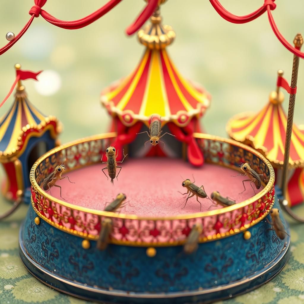 Flea Circus  by @Mark