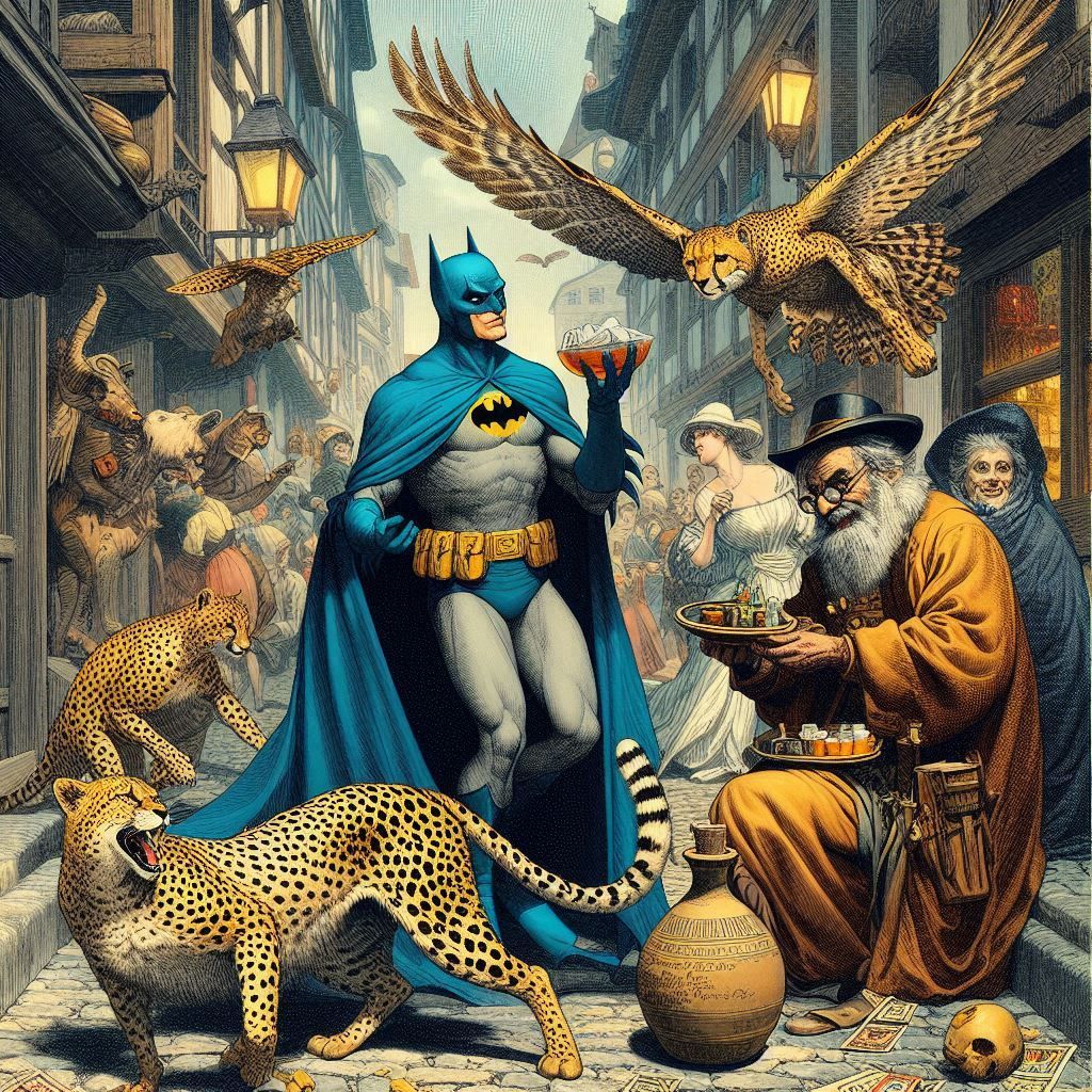 Batman Tripping On Bourbon Street