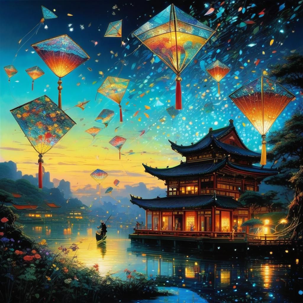 kites    by @Magdalene