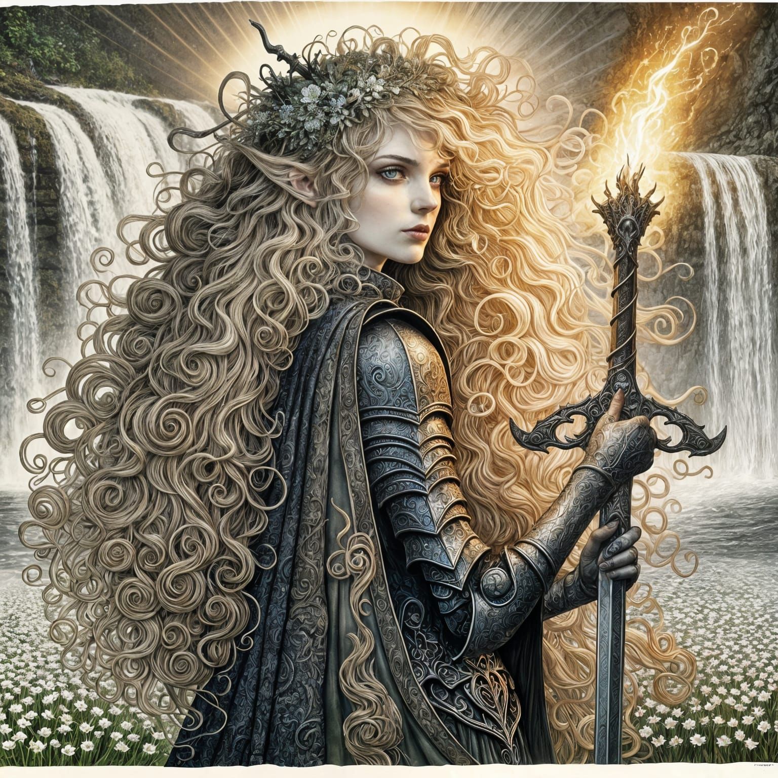 Holy Avenger  by @Art of Art