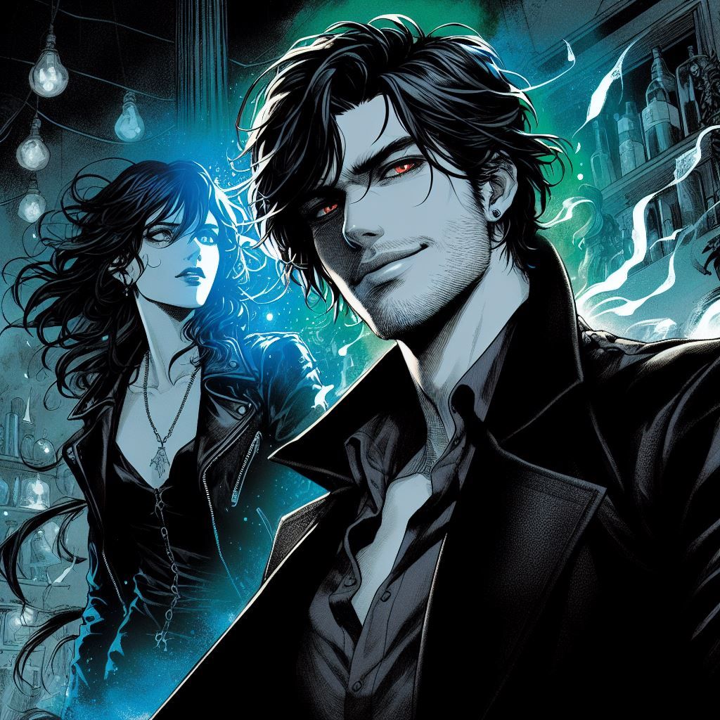 Tristan Black, Vampire at Law and his Private Eye, Eris the Witch