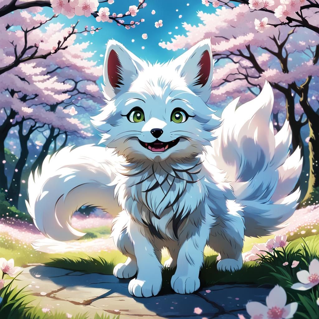 The Mischievous Kitsune - AI Generated Artwork - NightCafe Creator