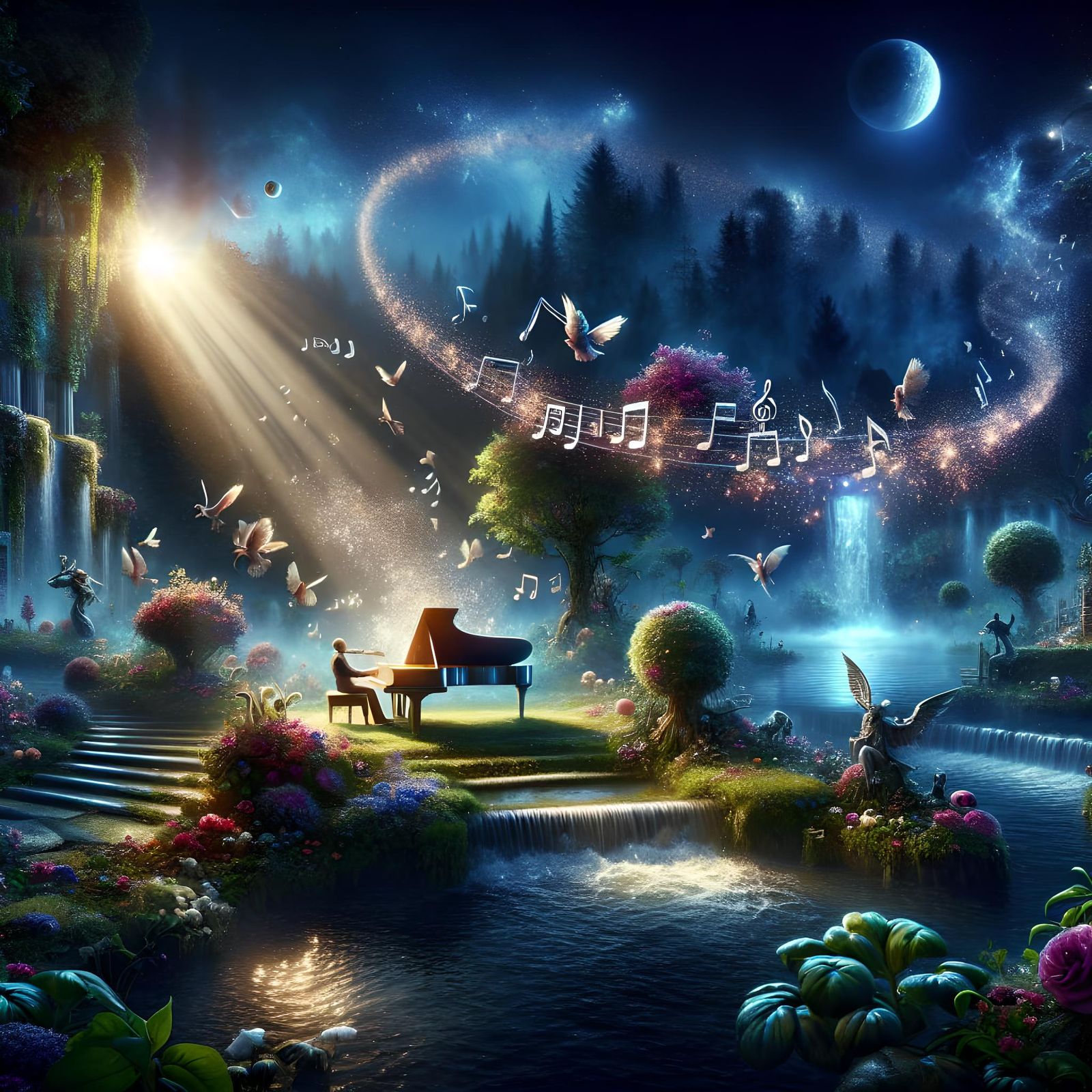 Beauty of Music  by @Mountain88