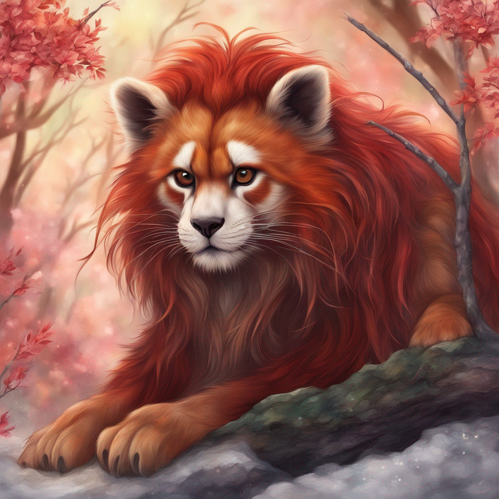Asian Red Lion