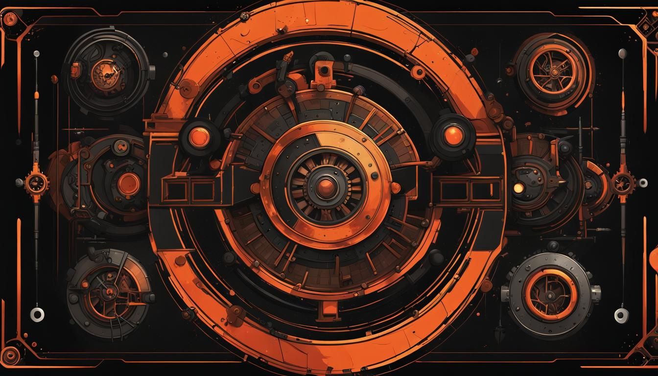 Steampunk vault - AI Generated Artwork - NightCafe Creator