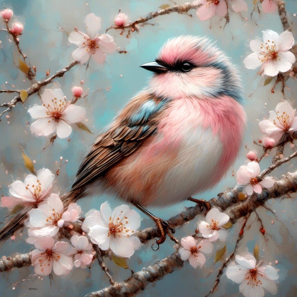 Pastel bird