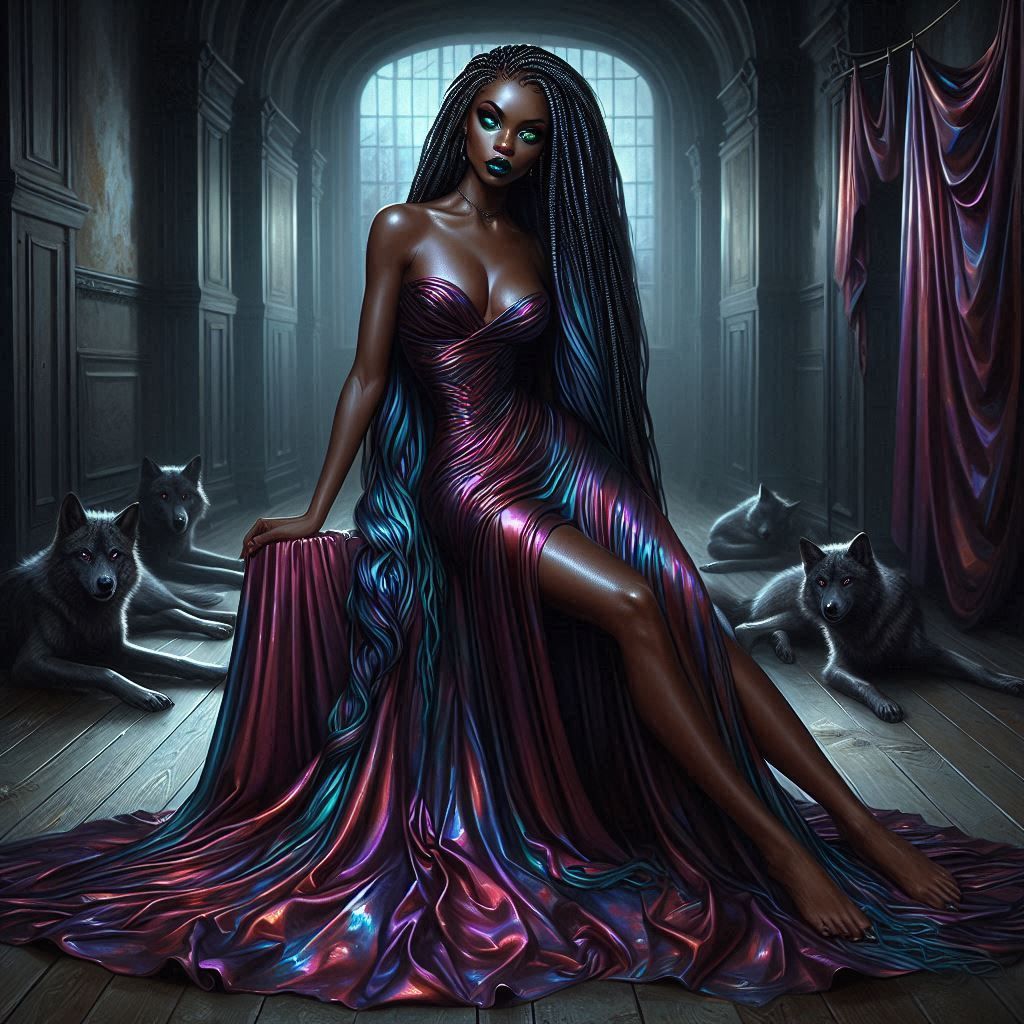 "Spot on with the dress color"