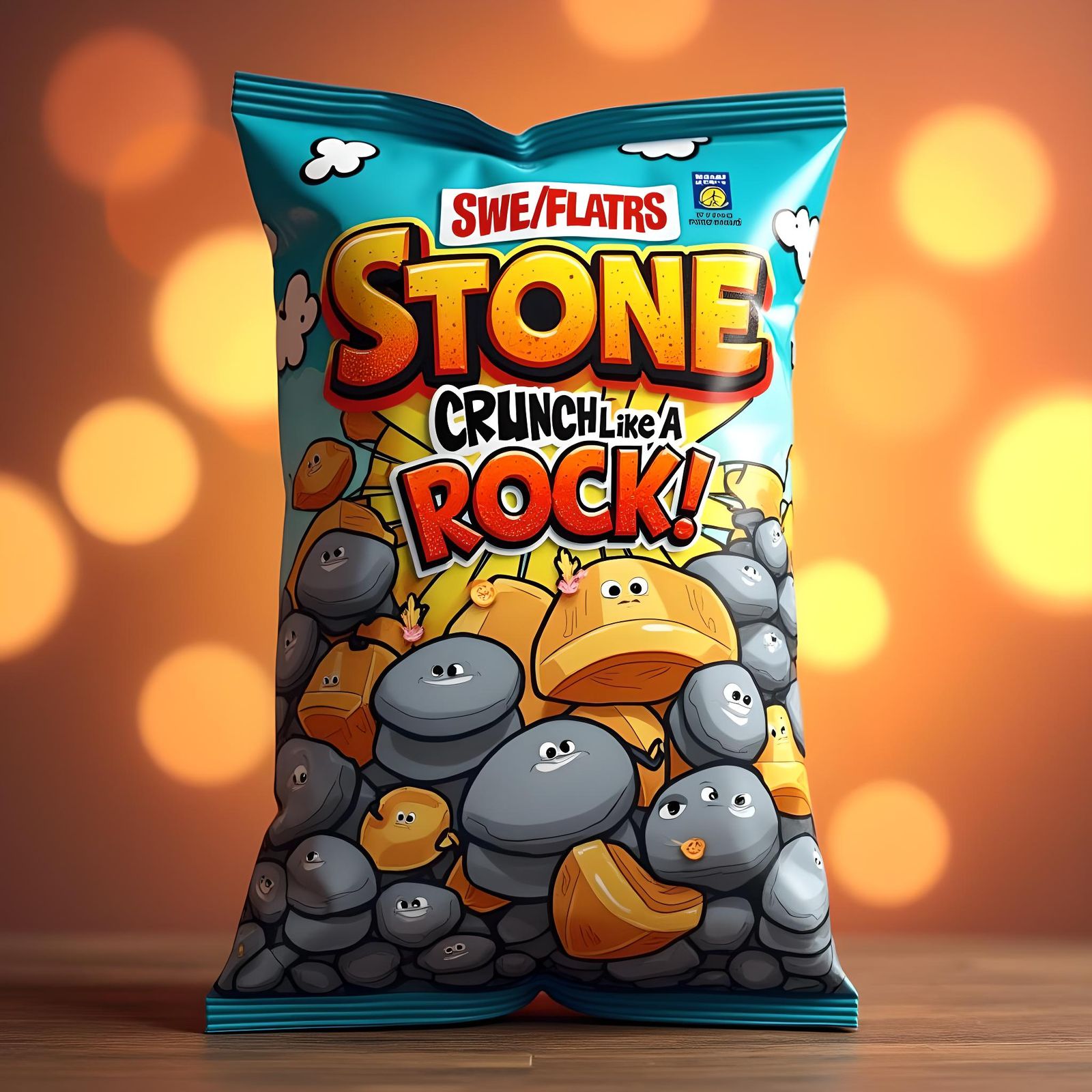 Crunch like a Rock!  by @Krawuzzn