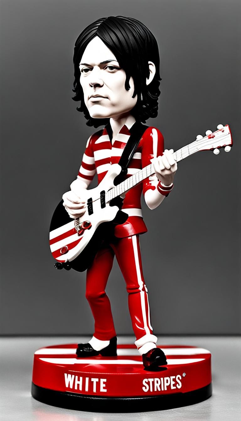 Jack White bobblehead AI Generated Artwork NightCafe Creator