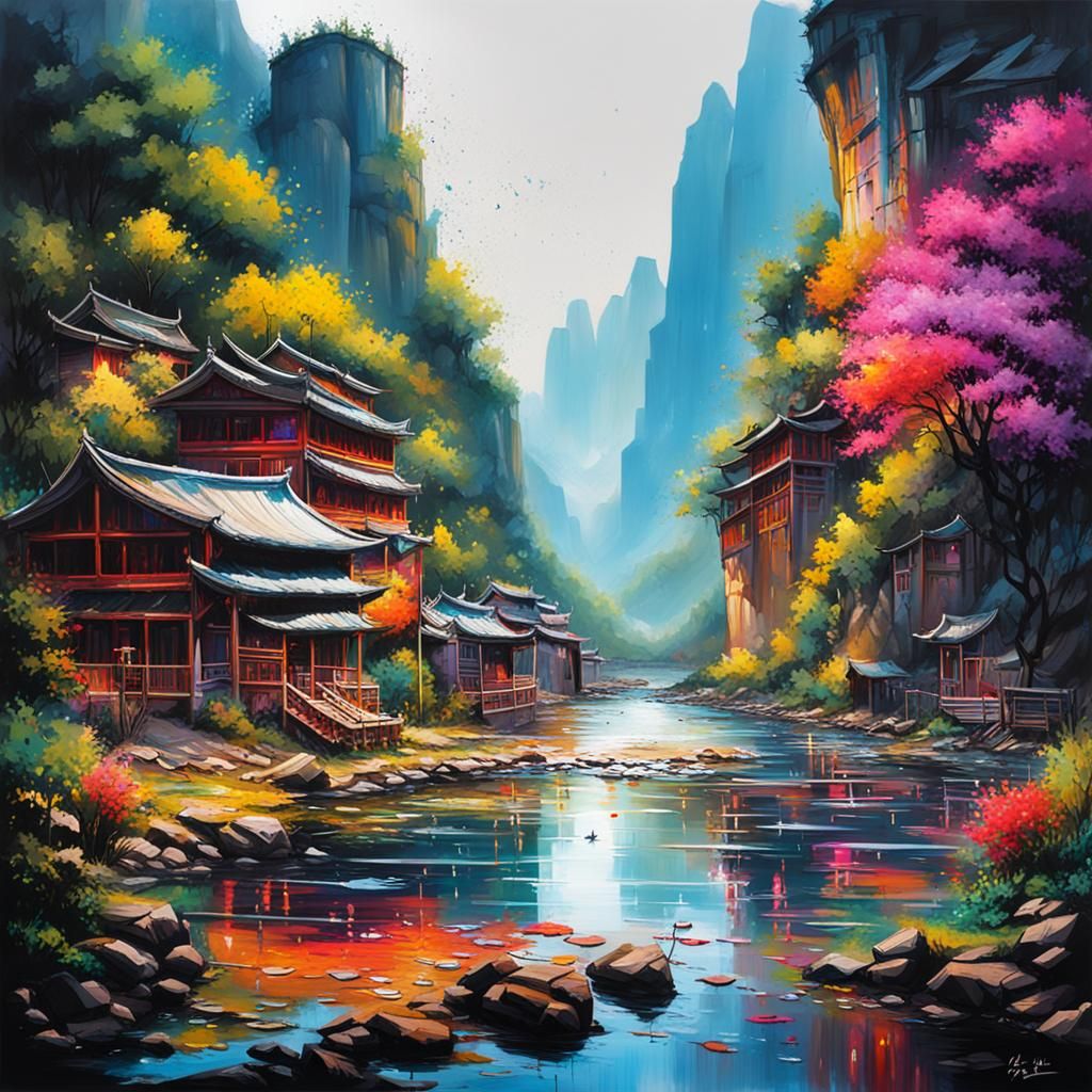 Li Jiang River Lanscape