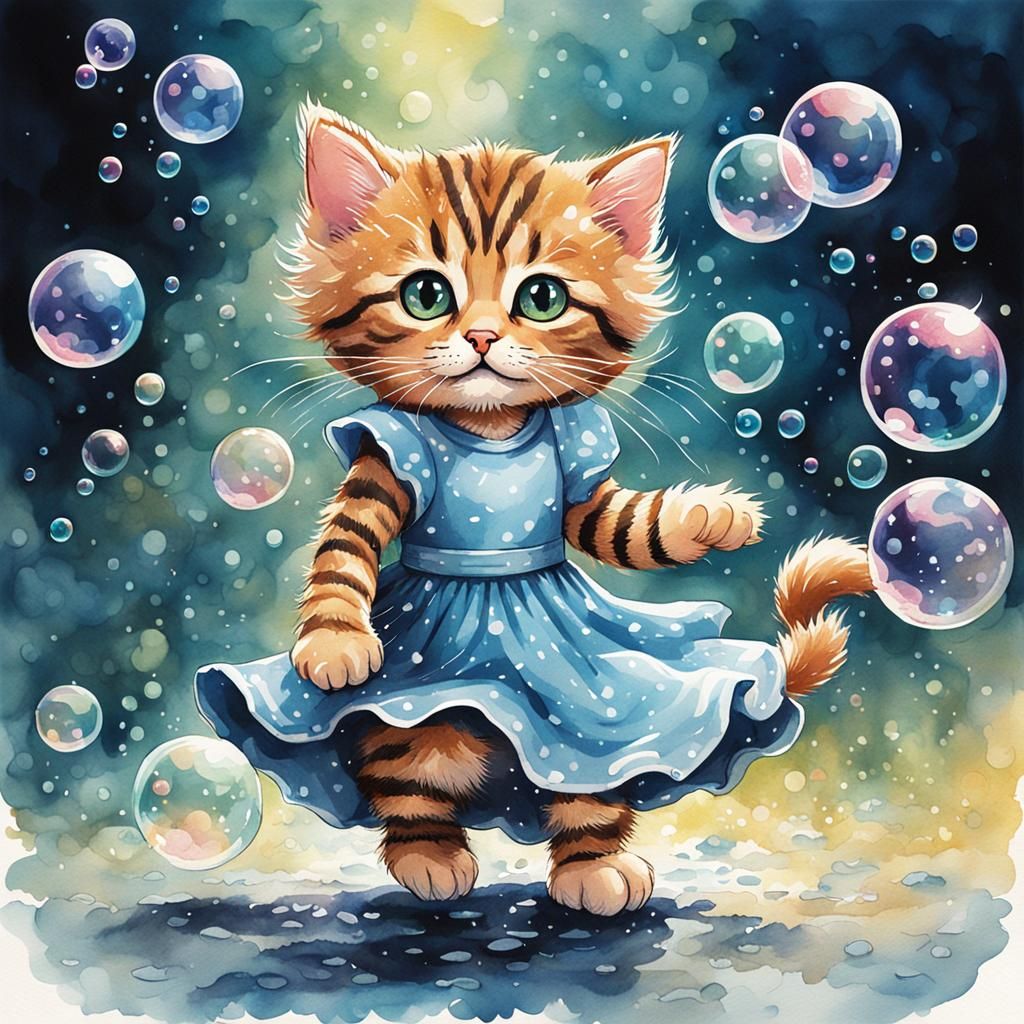 Watercolour painting a beautiful colours drawing of a female...