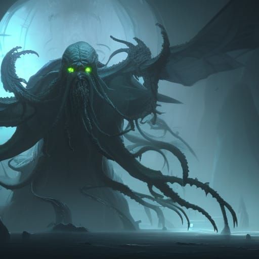 cthulhu - AI Generated Artwork - NightCafe Creator