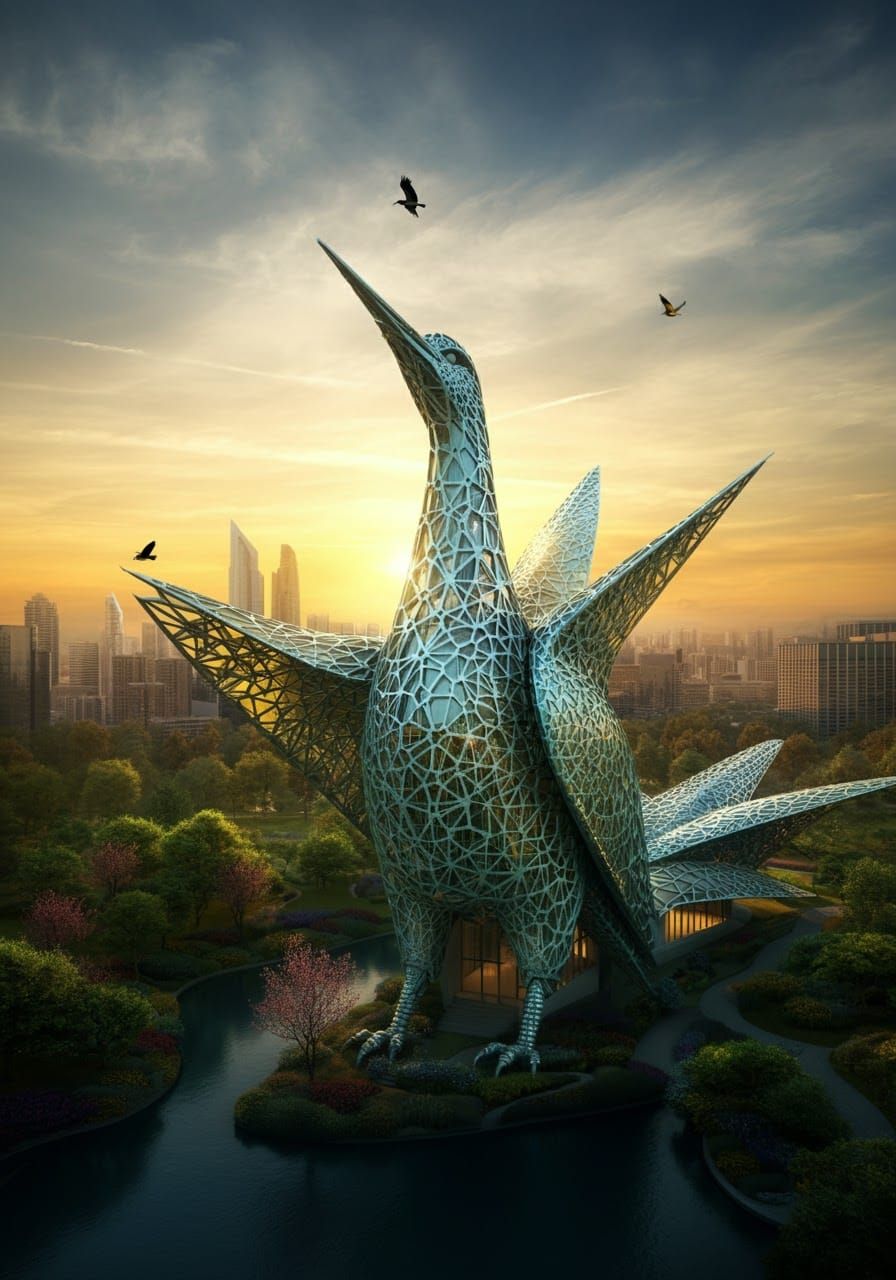 Birdland Parametric Architectural Complex